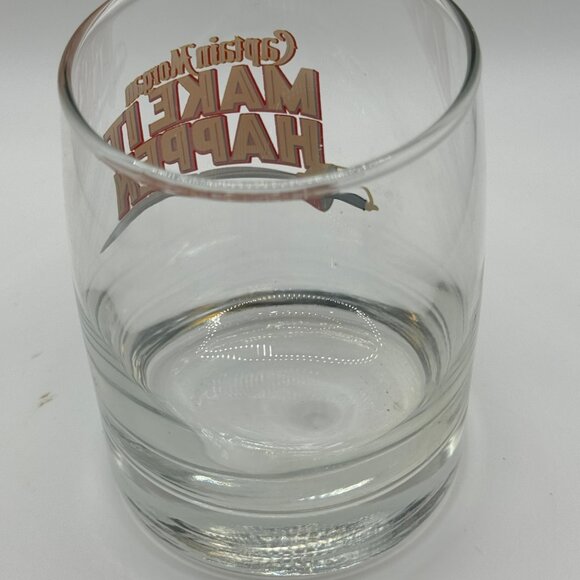 CAPTAIN MORGAN RUM TUMBLER "MAKE IT HAPPEN" W/SWORD GRAPHICS 12 OZS LIKE NEW - Picture 2 of 4
